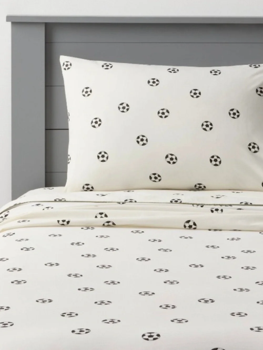 FULL Soccer Kids' Cotton Sheet Set - Pillowfort